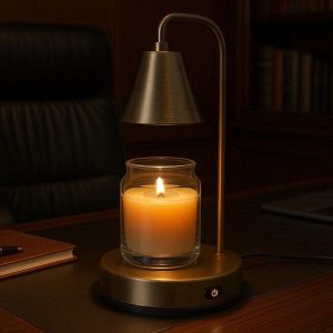 23 Smart Dimming Electric Candle Warmer Lamp Desktop Wax Melt Light For Sophisticated Executive Office Table Decor
